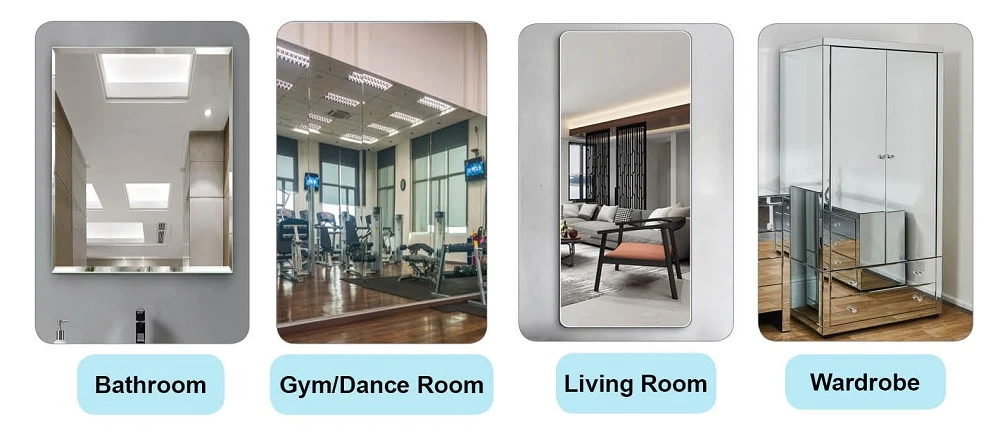 silver mirror application