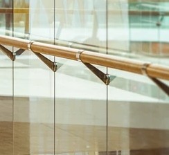 High Safety Laminated Glass Fence