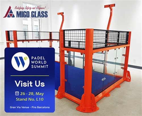 MIGO GLASS predstaví projekt-Pripravte riešenia pre Padel Court na svetovom s...