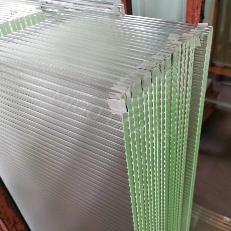 low iron fluted glass