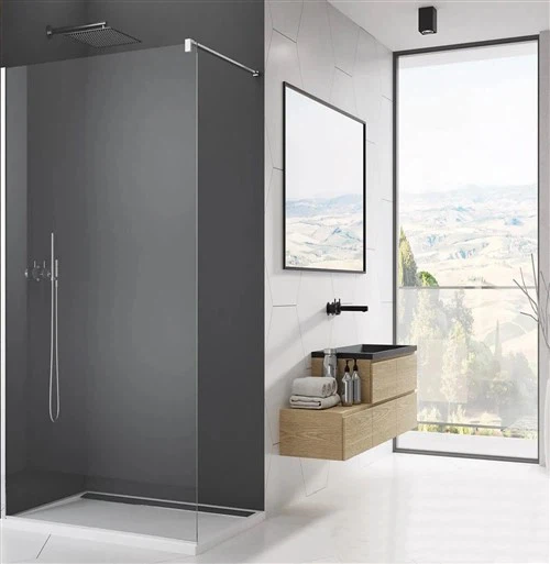 3/8'' Prispôsobené sklenené sprchové dvere