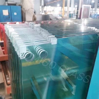 Bezrámové sprchové sklo