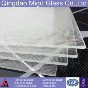4,0 mm tvrdené Mistlite solárne sklo